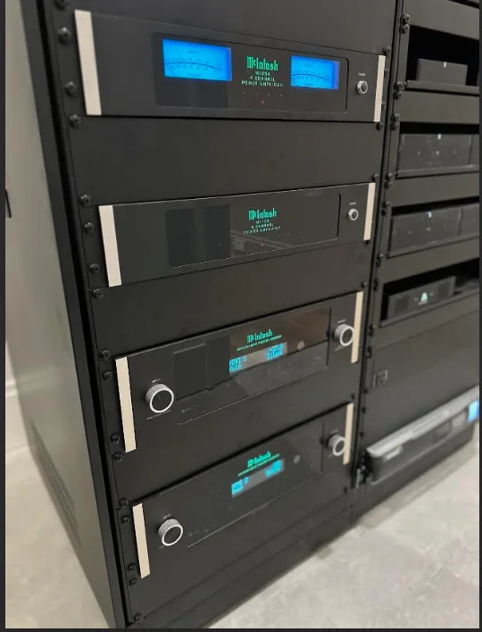 Whole-home audio speaker installation in residential space