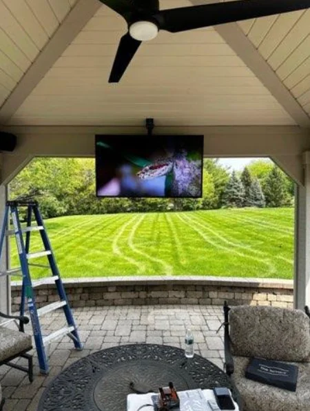 Smart home control panel and automation system installation