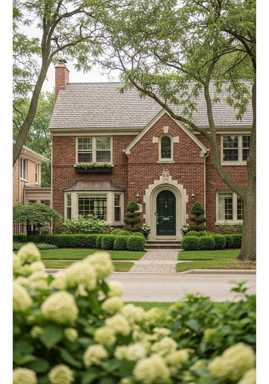 Close-up of a home exterior in Antioch showing quality craftsmanship and attention to detail.